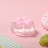 Transparent Pink Cat Paw Taba Squishy