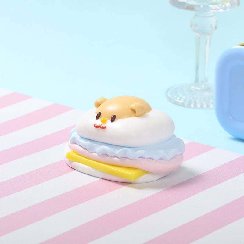 Hamster Burger Taba Squishy