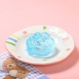 Blue Slow Rising Cat Paw Squishy