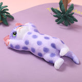 Lavender Spots Cheer Kitty Taba Squishy