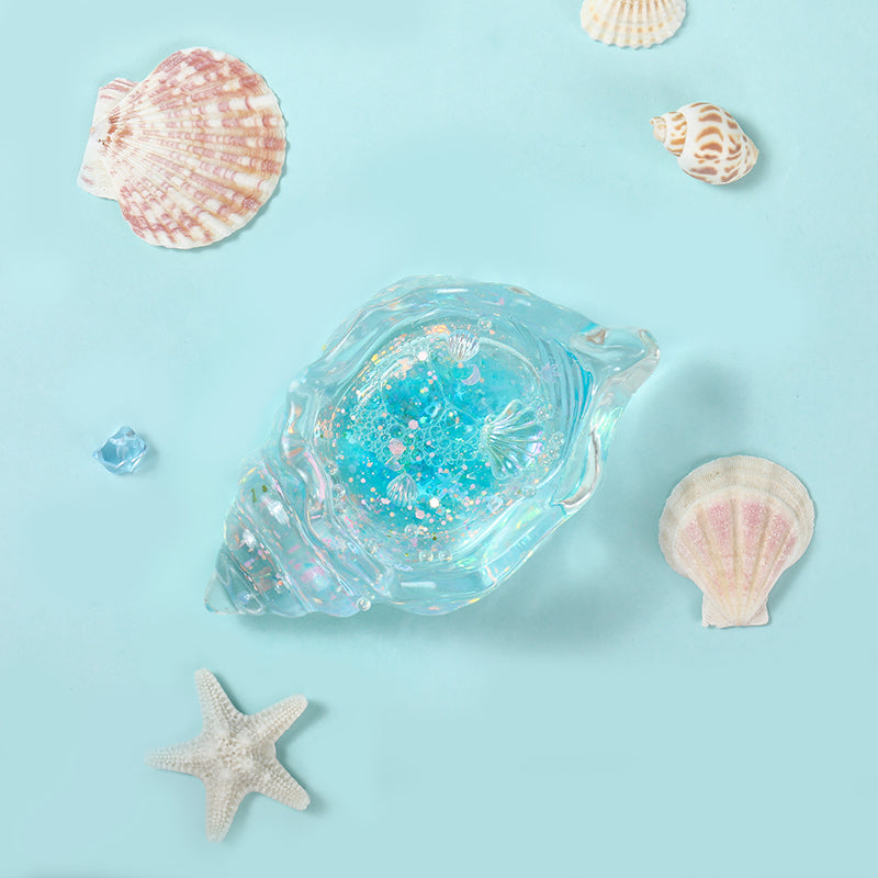 Blue Crystal Conch Taba Squishy