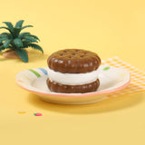 Chocolate Sandwich Cookie Taba Squishy