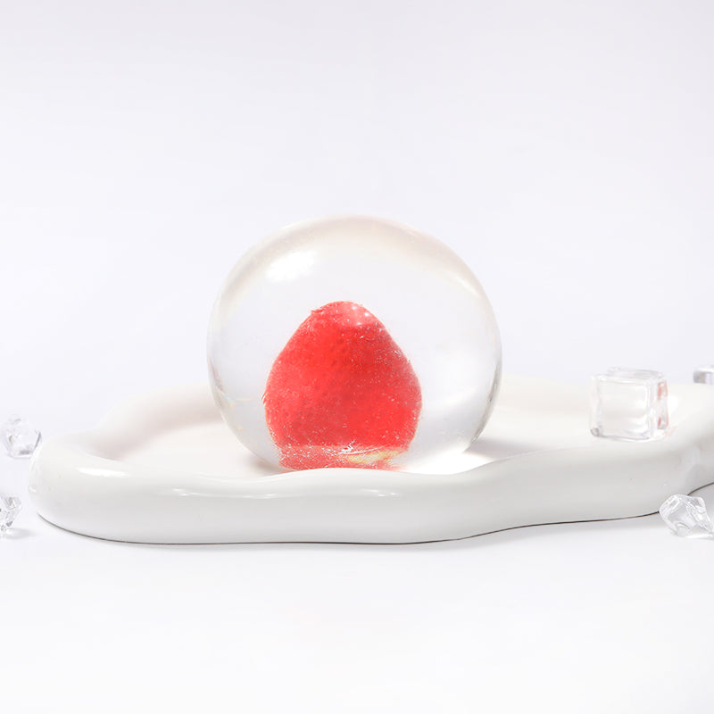 100g Strawberry Crystal Magic Ball Taba Squishy