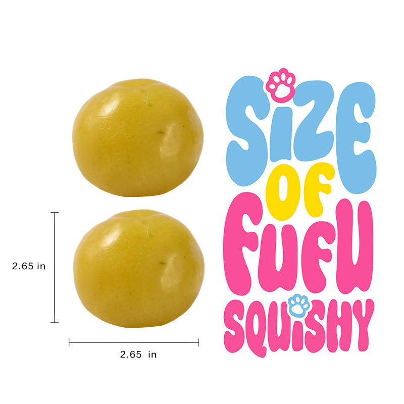 FUFUSQUISHY Smoothie Mashed Potatoes Stress Ball