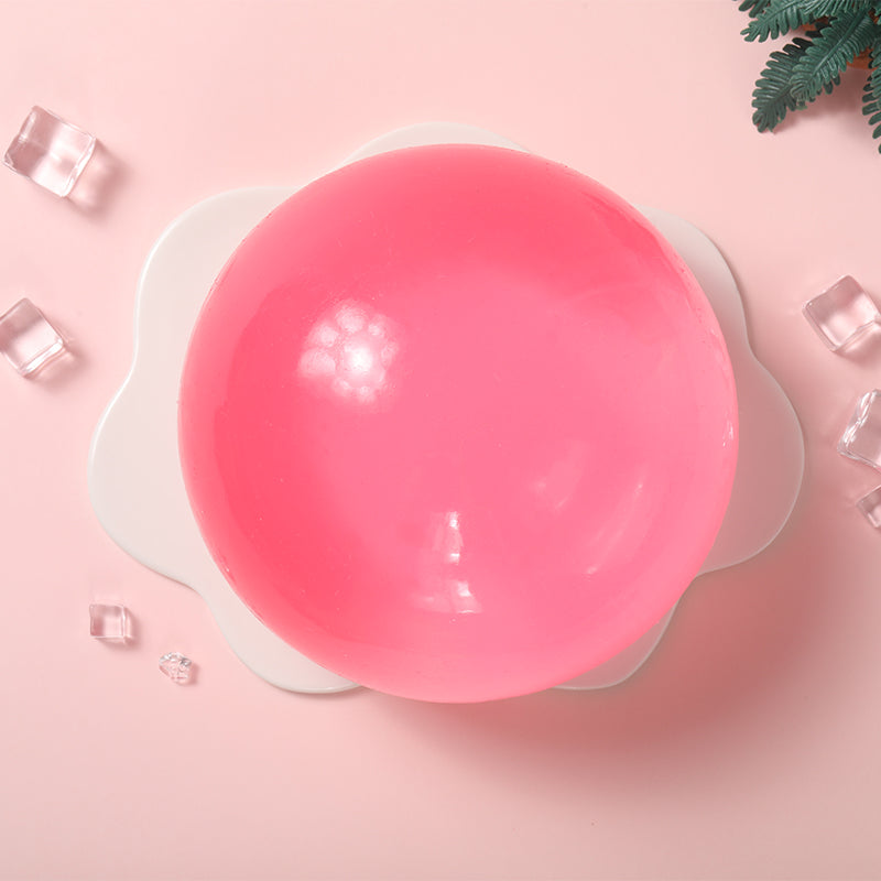 1600g Crystal Pink Ball Taba Squishy