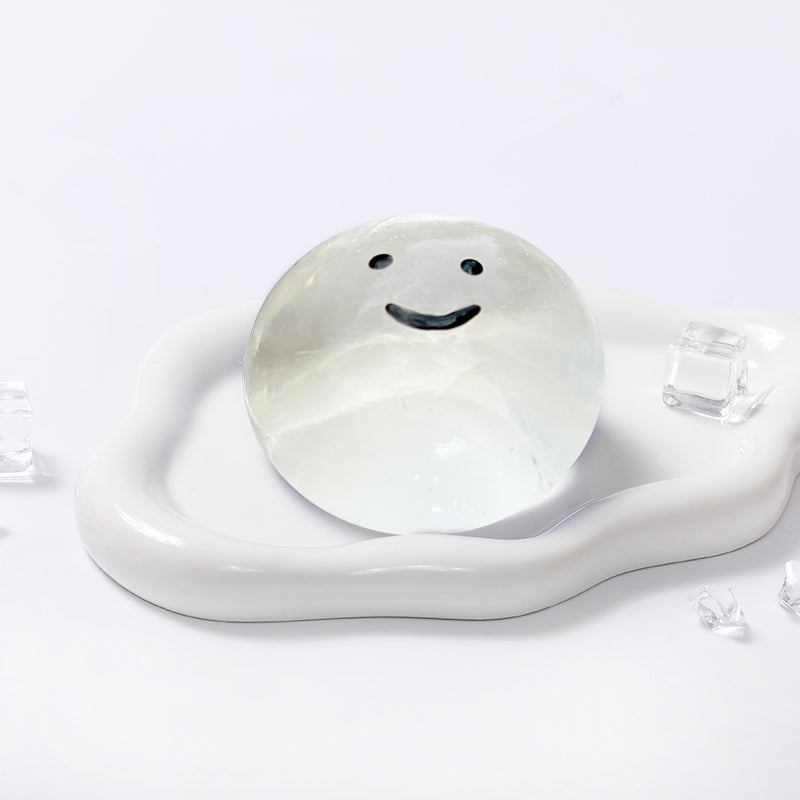 100g Crystal Smile Face Magic Ball Taba Squishy