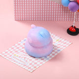 Pink Blue Fat Cat Squishy