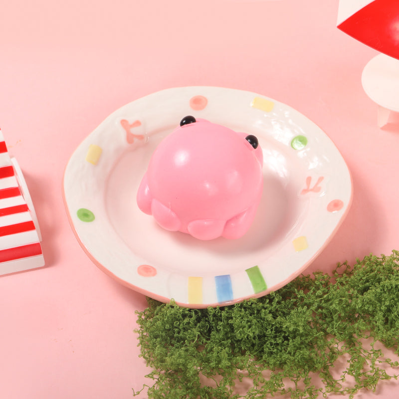 Little Pink Frog Taba Squishy