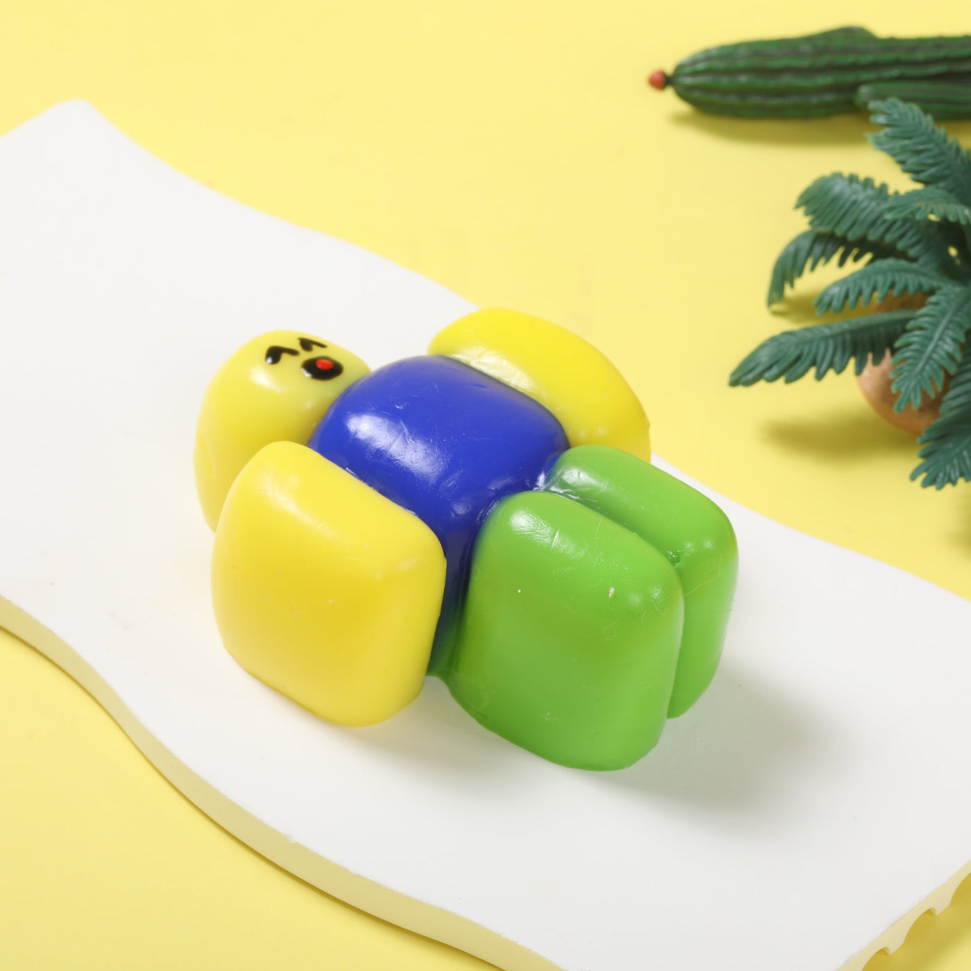 200g Split-type Roblox Noob Taba Squishy