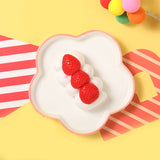 Strawberry Cream Roll Taba Squishy