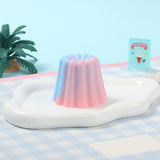 Blue and Pink Kneading Pudding Taba Squishy