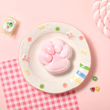 Strawberry Milkshake Paw Taba Squishy