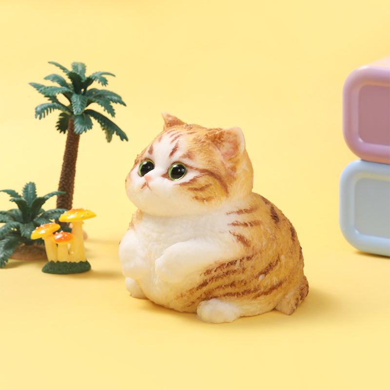 800g Giant Yellow Stripes Cat Taba Squishy