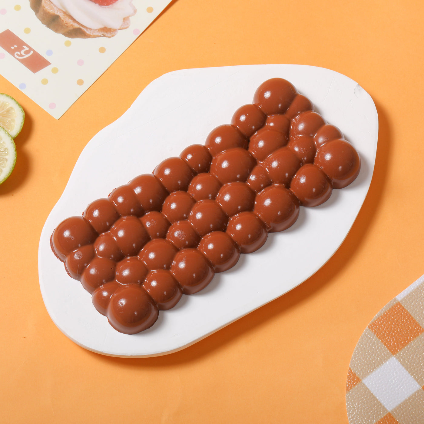 200g Round Bubble Chocolate Taba Squishy