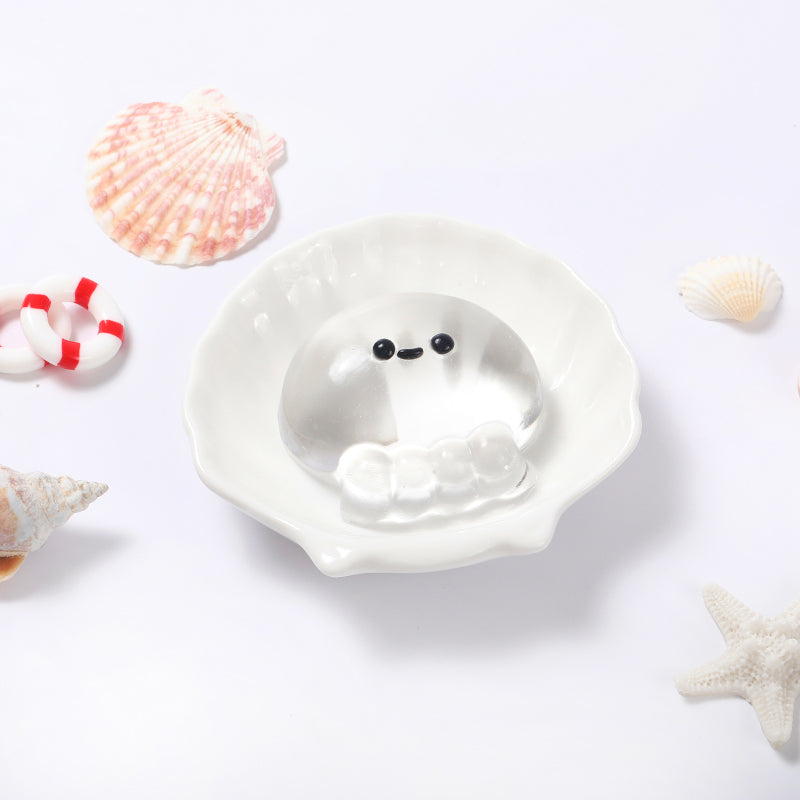 Crystal-clear Jellyfish Taba Squishy