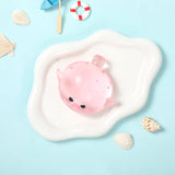 120g Crystal Pink Pufferfish Taba Squishy