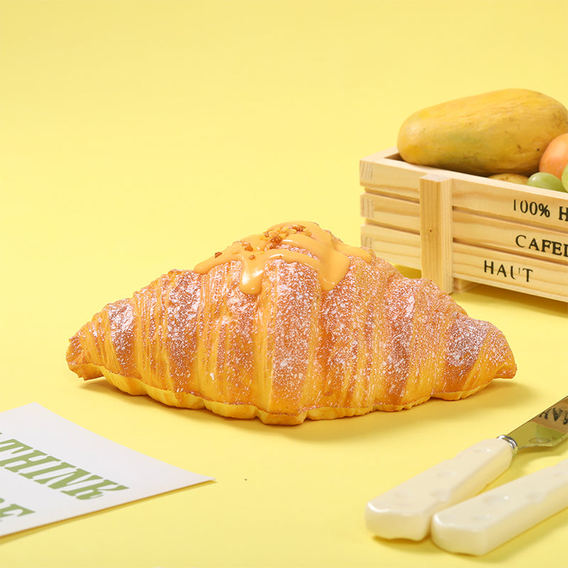 Cheese Croissant Slow Rising Squishy