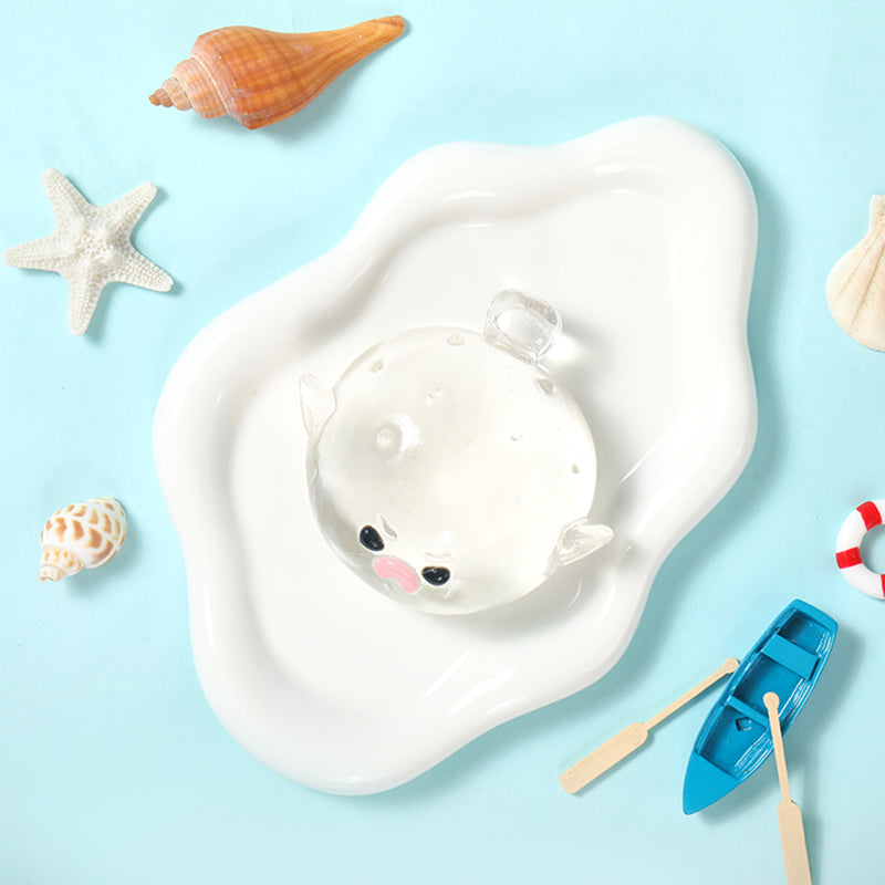 120g Crystal Pufferfish Taba Squishy