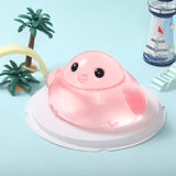 2100g Giant Crystal Pink Chicken Taba Squishy