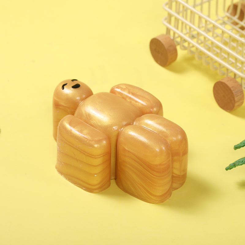 200g Gold Roblox Noob Taba Squishy
