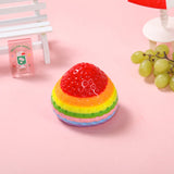 150g Rainbow Strawberry Taba Squishy