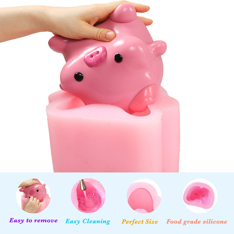 2100g Pig Squishy Mold