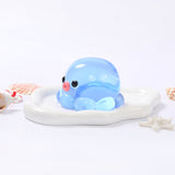 Crystal Blue Octopus Taba Squishy