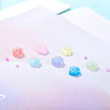 7pc Mini Glow-in-dark Cat Paw Taba Squishy