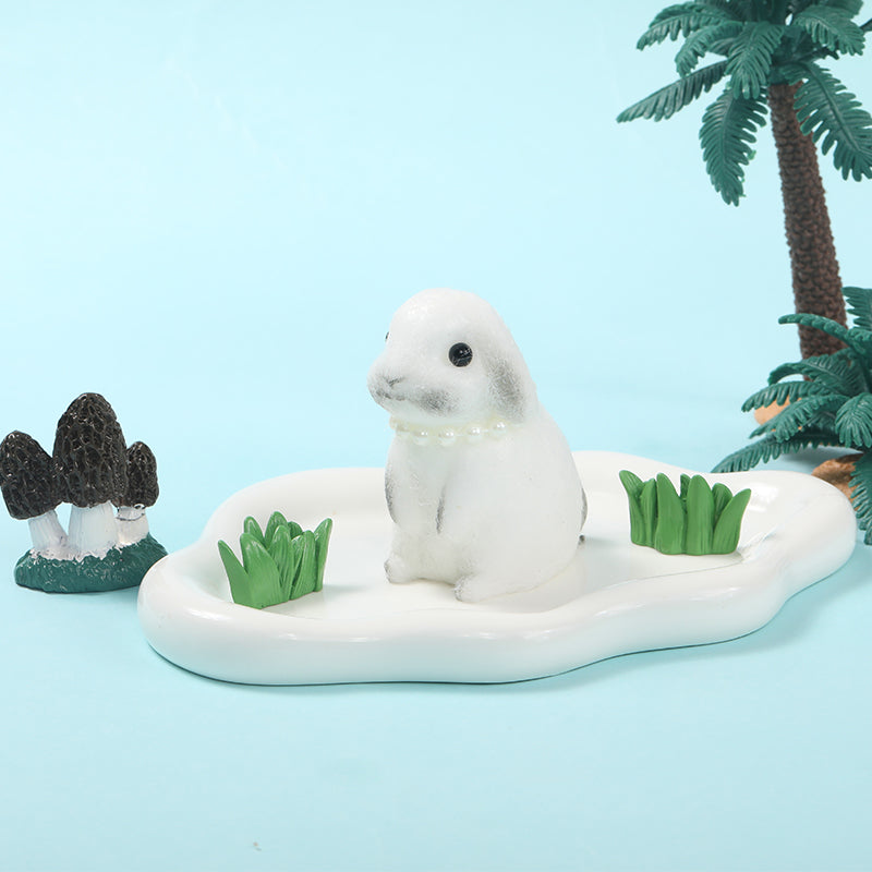 Cute Dark Bunny Taba Squishy