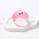 100g Crystal Pink Boring Magic Ball Taba Squishy