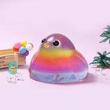 2100g Giant Crystal Rainbow Chicken Taba Squishy