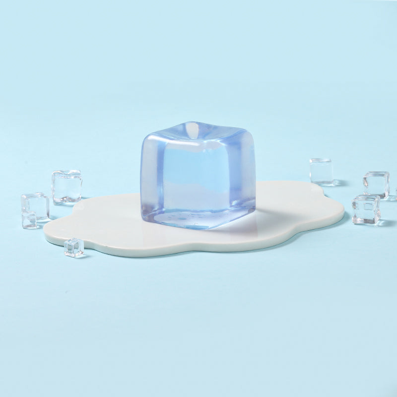 170g Crystal Blue Ice Cube Taba Squishy