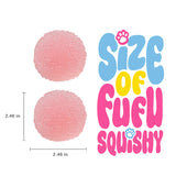 FUFUSQUISHY Red Crystal Bayberry Stress Ball
