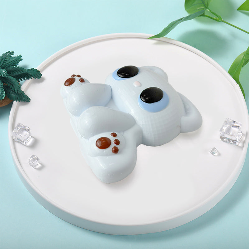 800g White Elf Kitty Taba Squishy