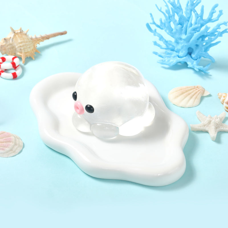 Crystal Clear Octopus Taba Squishy