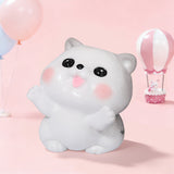 FUFUSQUISHY 1000g Kawaii Puffy Hamster Taba Squishy