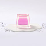 Crystal Pink Ice Cube Taba Squishy