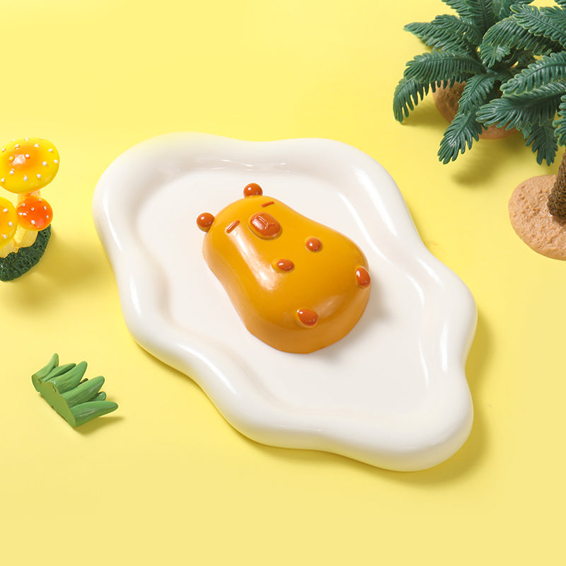 Yellow Capybara Taba Squishy