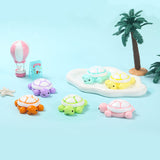 6pc Colorful Rainbow Turtle Taba Squishy