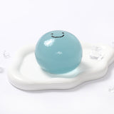 100g Crystal Teal Smile Ball Taba Squishy
