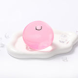 100g Crystal Pink Smile Face Magic Ball Taba Squishy