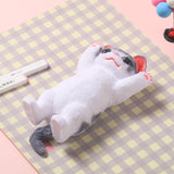 Gray Cheer Kitty Taba Squishy