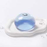 100g Crystal Blue Smile Face Magic Ball Taba Squishy