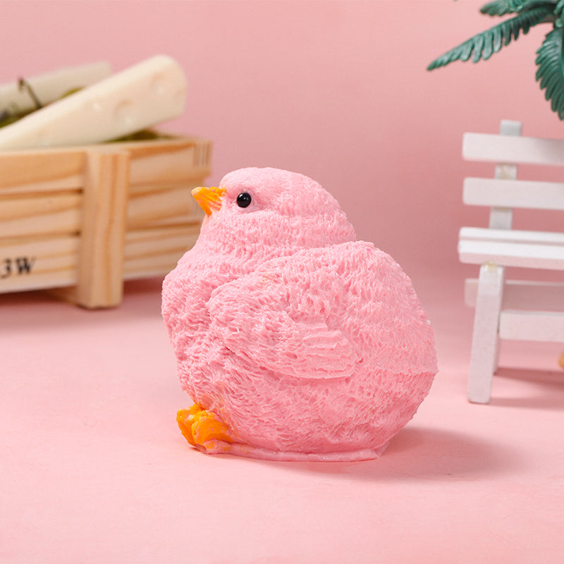 130g Pink Chicken Taba Squishy
