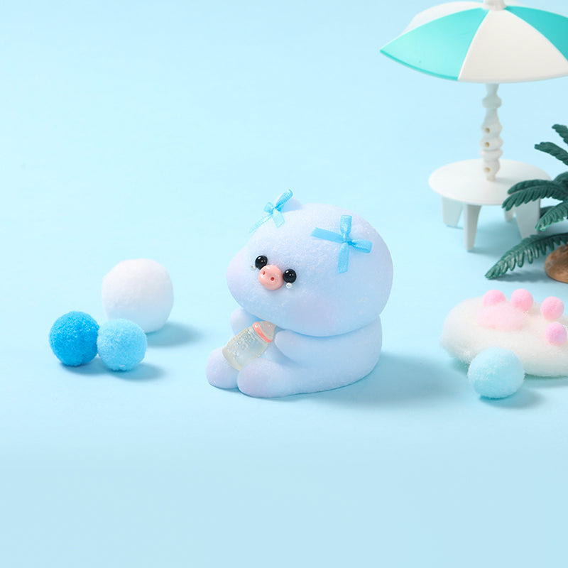 Blue Cute Little Pig Squishy