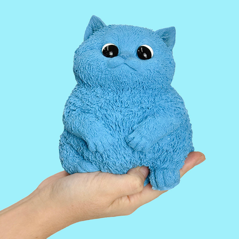 800g Giant Klein Blue Cat Taba Squishy