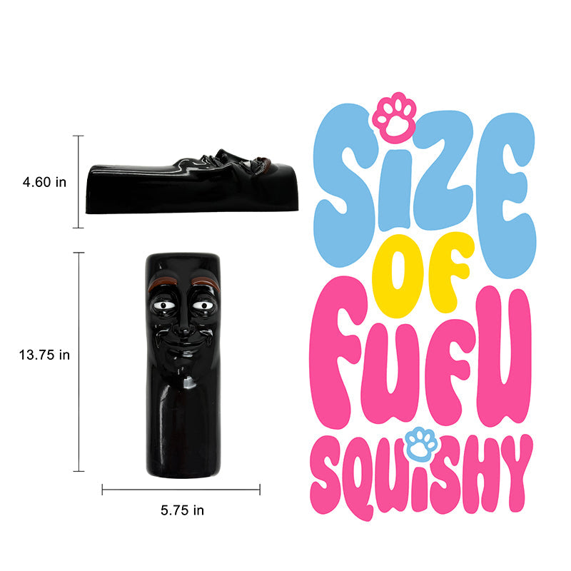 800g Black Tung Tung Sahur Taba Squishy