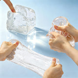 FUFUSQUISHY Crystal Jumbo Cheese Squishy Original Sensory