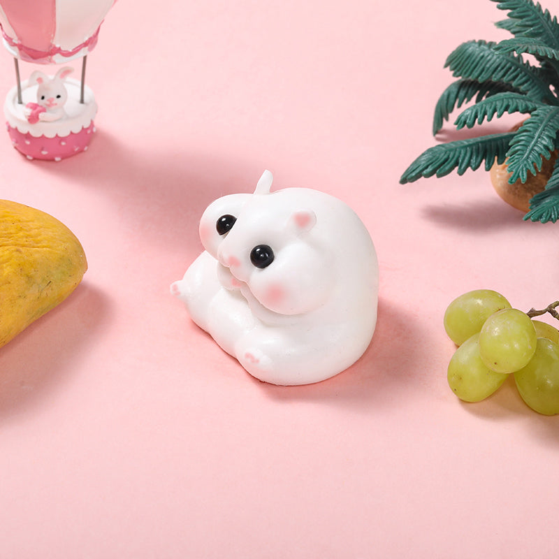65g White Hamster Squishy