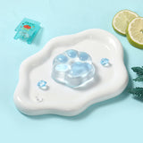 Transparent Blue Cat Paw Taba Squishy